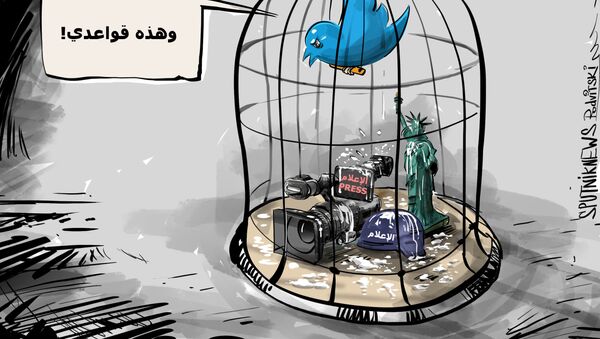 تويتر يفرض عقوبات على وكالة أنباء روسية - سبوتنيك عربي