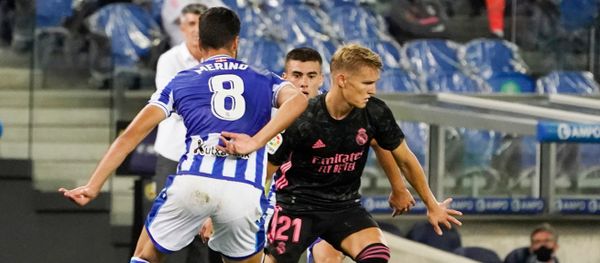 مارتن أوديغارد لاعب ريال مدريد الإسباني مارتن أوديغارد لاعب ريال مدريد الإسباني - سبوتنيك عربي