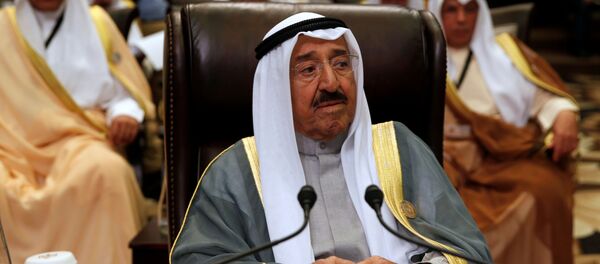 أمير الكويت الشيخ صباح الأحمد الجابر الصباح خلال قمة الجامعة العربية، البحر الميت، الأردن 2017 - سبوتنيك عربي