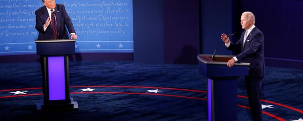 المناظرة الأولى بين بايدن وترامب 30 سبتمبر أيلول المناظرة الأولى بين بايدن وترامب 30 سبتمبر أيلول - سبوتنيك عربي