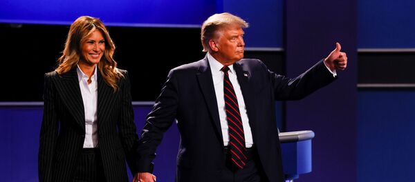  المناظرة الأولى بين مرشحي الرئاسة في الولايات المتحدة، دونالد ترامب و جو بايدن، 29 سبتمبر 2020 - سبوتنيك عربي