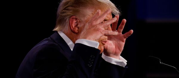  المناظرة الأولى بين مرشحي الرئاسة في الولايات المتحدة، دونالد ترامب و جو بايدن، 29 سبتمبر 2020 - سبوتنيك عربي