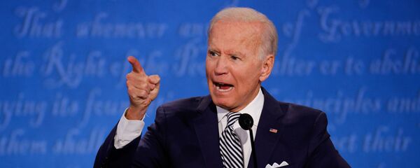  المناظرة الأولى بين مرشحي الرئاسة في الولايات المتحدة، دونالد ترامب و جو بايدن، 29 سبتمبر 2020 - سبوتنيك عربي