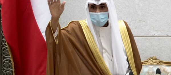 الشيخ نواف الأحمد في مجلس الأمة الكويتي، الكويت  30 سبتمبر 2020 - سبوتنيك عربي