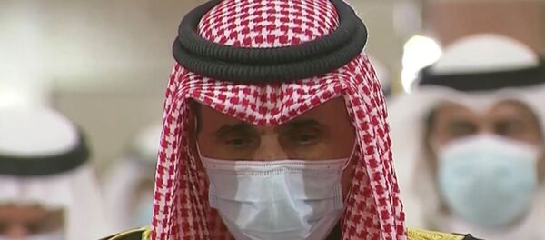 الشيخ نواف الأحمد في مجلس الأمة الكويتي، الكويت  30 سبتمبر 2020 - سبوتنيك عربي