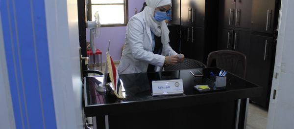 مركز معالجة مرضى السرطان في مدينة الحسكة، سوريا - سبوتنيك عربي