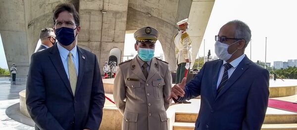 وزير الدفاع الأمريكي مارك إسبر في الجزائر - سبوتنيك عربي