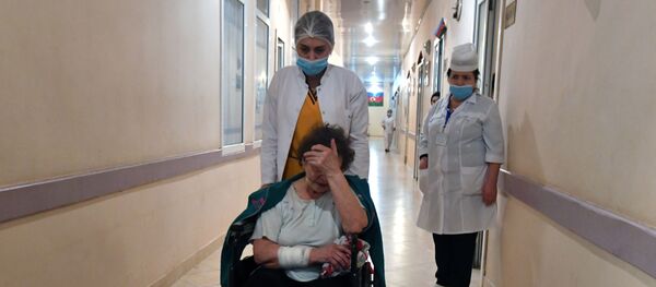 تداعيات التصعيد العسكري بين أرمينيا وأذربيجان في منطقة قره باغ (قرة باغ) ب، 4 أكتوبر 2020 - سبوتنيك عربي