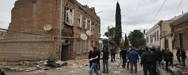 تداعيات التصعيد العسكري بين أرمينيا وأذربيجان في منطقة قره باغ (قرة باغ) ب، 4 أكتوبر 2020 - سبوتنيك عربي