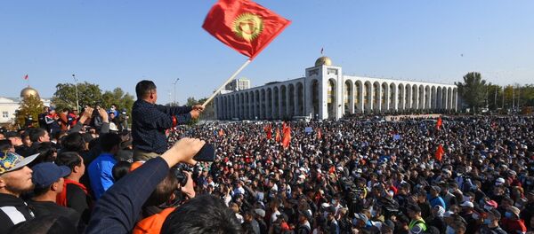 احتجاجات بيشكيك، قيرغيزستان 5 أكتوبر 2020 - سبوتنيك عربي