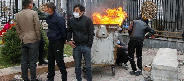 احتجاجات بيشكيك، قيرغيزستان 5 أكتوبر 2020 - سبوتنيك عربي