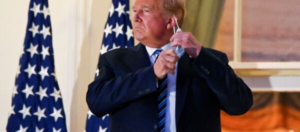 Президент США Дональд Трамп в Белом доме, Вашингтон - سبوتنيك عربي