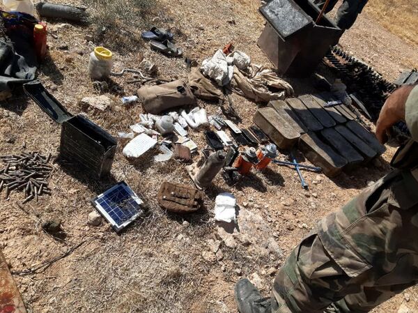 الجيش السوري يحيد إرهابيين ويدمر لهم سيارة برشاش شرقي حماة... فيديو وصور - سبوتنيك عربي