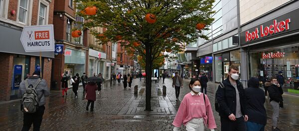 زينة الهالوين في مانشستر، بريطانيا - سبوتنيك عربي