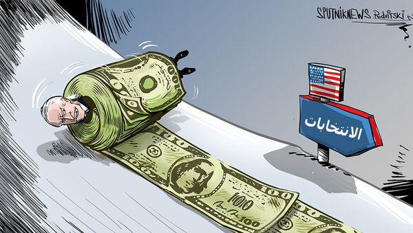 بايدن يتلقى مبلغا قياسيا للحملة الانتخابية بايدن يتلقى مبلغا قياسيا للحملة الانتخابية - سبوتنيك عربي