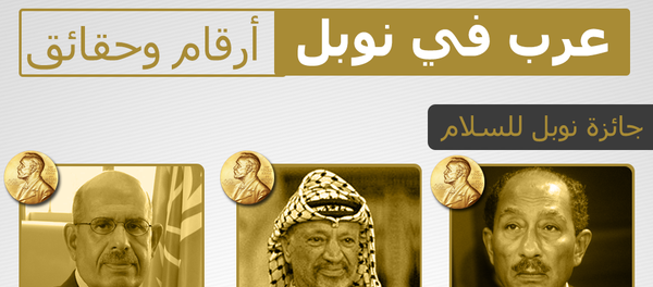 عرب في نوبل.. أرقام وحقائق - سبوتنيك عربي