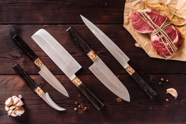 سكاكين من صناعة الروسية آنا غيرمان للعلامة التجارية Vasverblades - سبوتنيك عربي