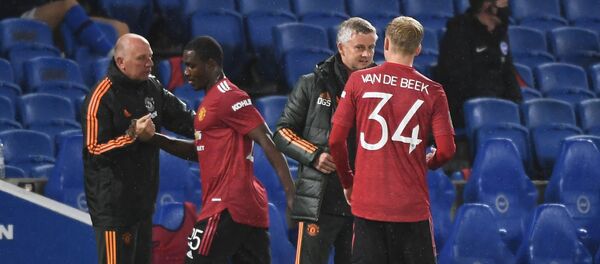  أوديون إيغالو مهاجم فريق مانشستر يونايتد الإنجليزي - سبوتنيك عربي