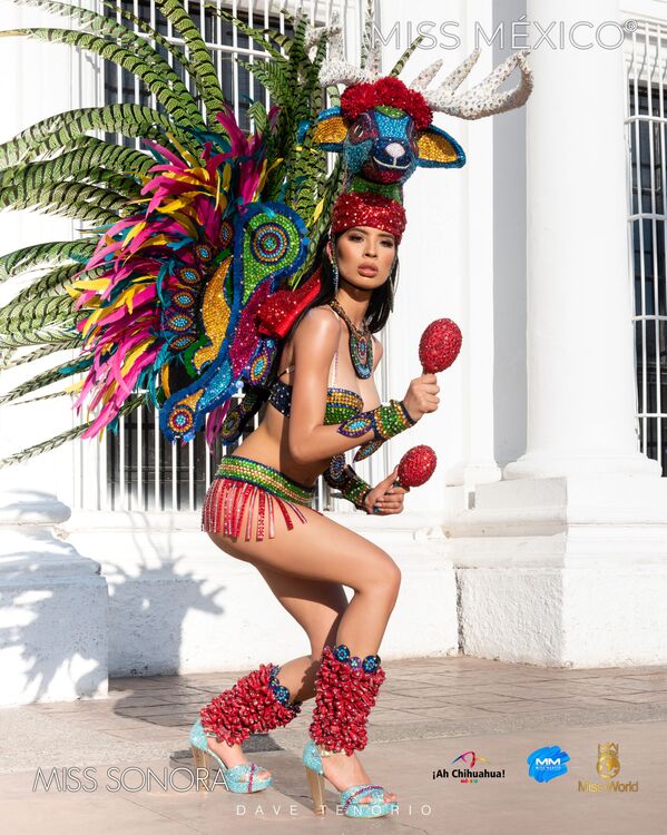 المشاركة في مسابقة ملكة جمال المكسيك 2020، أيرام أورتيز ممثلة عن ولاية سونورا - سبوتنيك عربي