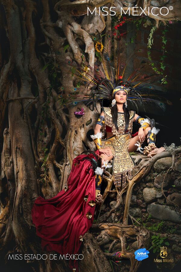 المشاركة في مسابقة ملكة جمال المكسيك 2020، بيرلا فرانكو تمثل ولاية المكسيك - سبوتنيك عربي