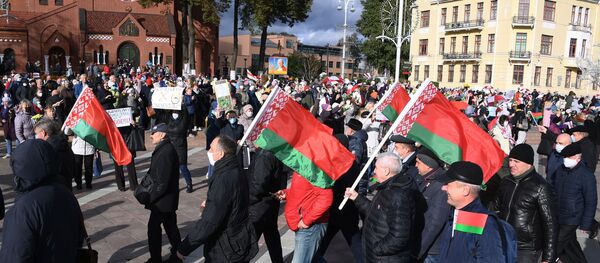 احتجاجات بيلاروس - سبوتنيك عربي