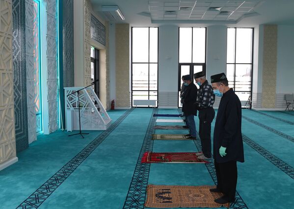 افتتاح مسجد تشالي يار في مدينة نابرجنيي تشيلني، روسيا 24 أكتوبر 2020 - سبوتنيك عربي