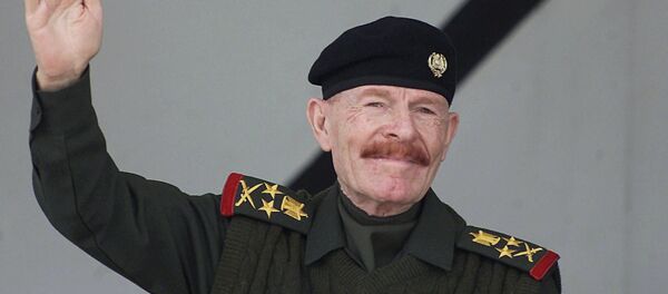 عزة الدوري، النائب السابق للرئيس العراقي الراحل صدام حسين عزة الدوري، النائب السابق للرئيس العراقي الراحل صدام حسين - سبوتنيك عربي