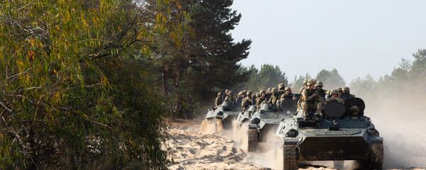 مناورات الجيش الأوكراني في إقليم كييفسكايا، أوكرانيا مناورات الجيش الأوكراني في إقليم كييفسكايا، أوكرانيا - سبوتنيك عربي