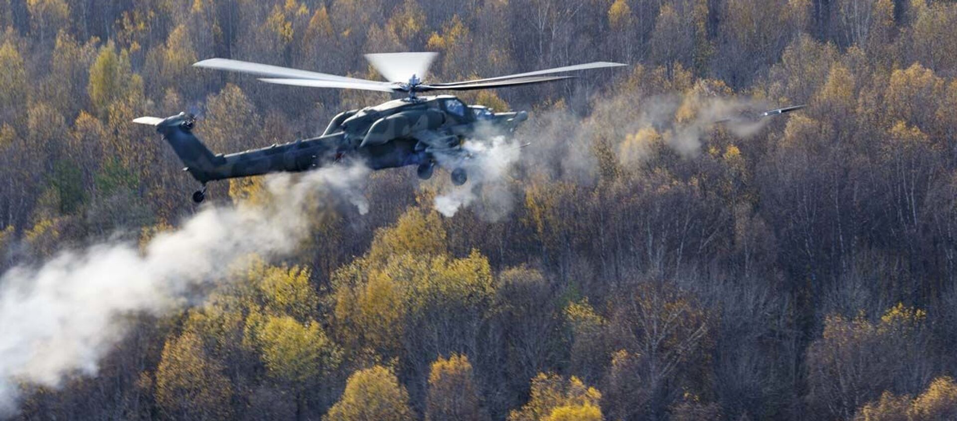 مناورات الطيران الحربي الروسي في إقليم تفيرسكايا (تفير) - الجيش الروسي، مروحية «مي - 28 إن» - سبوتنيك عربي, 1920, 09.04.2021