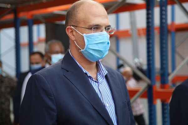 بعد أن دمره انفجار المرفأ في بيروت... وضع حجر الأساس لإعادة بناء المستودع المركزي للدواء..فيديو بعد أن دمره انفجار المرفأ في بيروت... وضع حجر الأساس لإعادة بناء المستودع المركزي للدواء..فيديو - سبوتنيك عربي