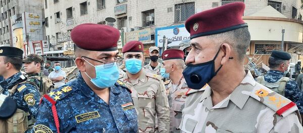 افتتاح التحرير وجسر يربط جانبي بغداد بعد عام من الإغلاق إثر الاحتجاجات - سبوتنيك عربي