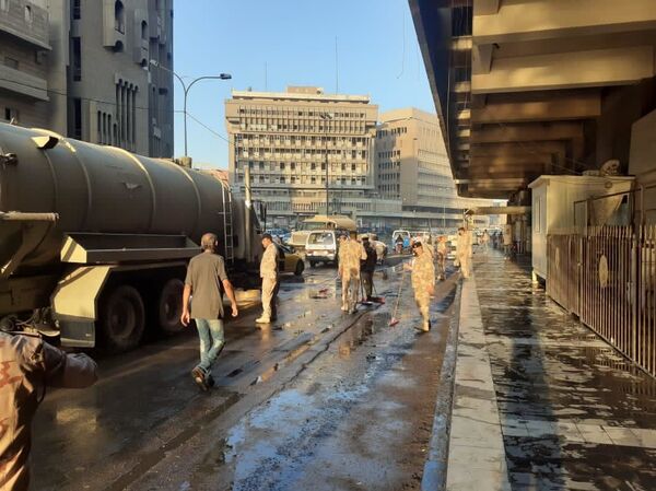 افتتاح ساحة التحرير وجسر الجمهورية في بغداد بعد عام من الإغلاق... صور - سبوتنيك عربي