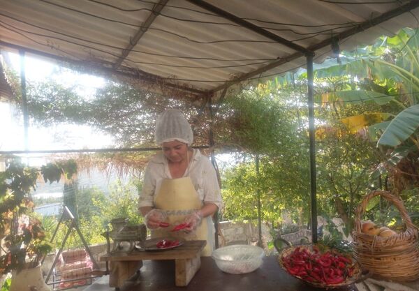 نساء الريف السوري يتحدين الحصار بالعودة إلى الطبيعة..صور وفيديو - سبوتنيك عربي