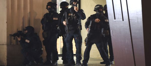 الشرطة في موقع الهجوم في فيينا الشرطة في موقع الهجوم في فيينا - سبوتنيك عربي