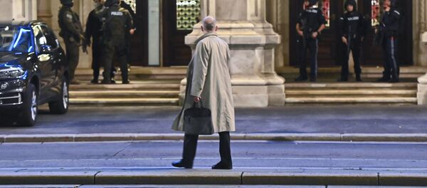 هجوم مسلح  في فيينا، النمسا 2 نوفمبر 2020 - سبوتنيك عربي