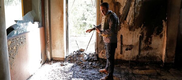 أثار هجوم استهدف جامعة كابول، أفغانستان، 3 نوفمبر 2020 أثار هجوم استهدف جامعة كابول، أفغانستان، 3 نوفمبر 2020 - سبوتنيك عربي