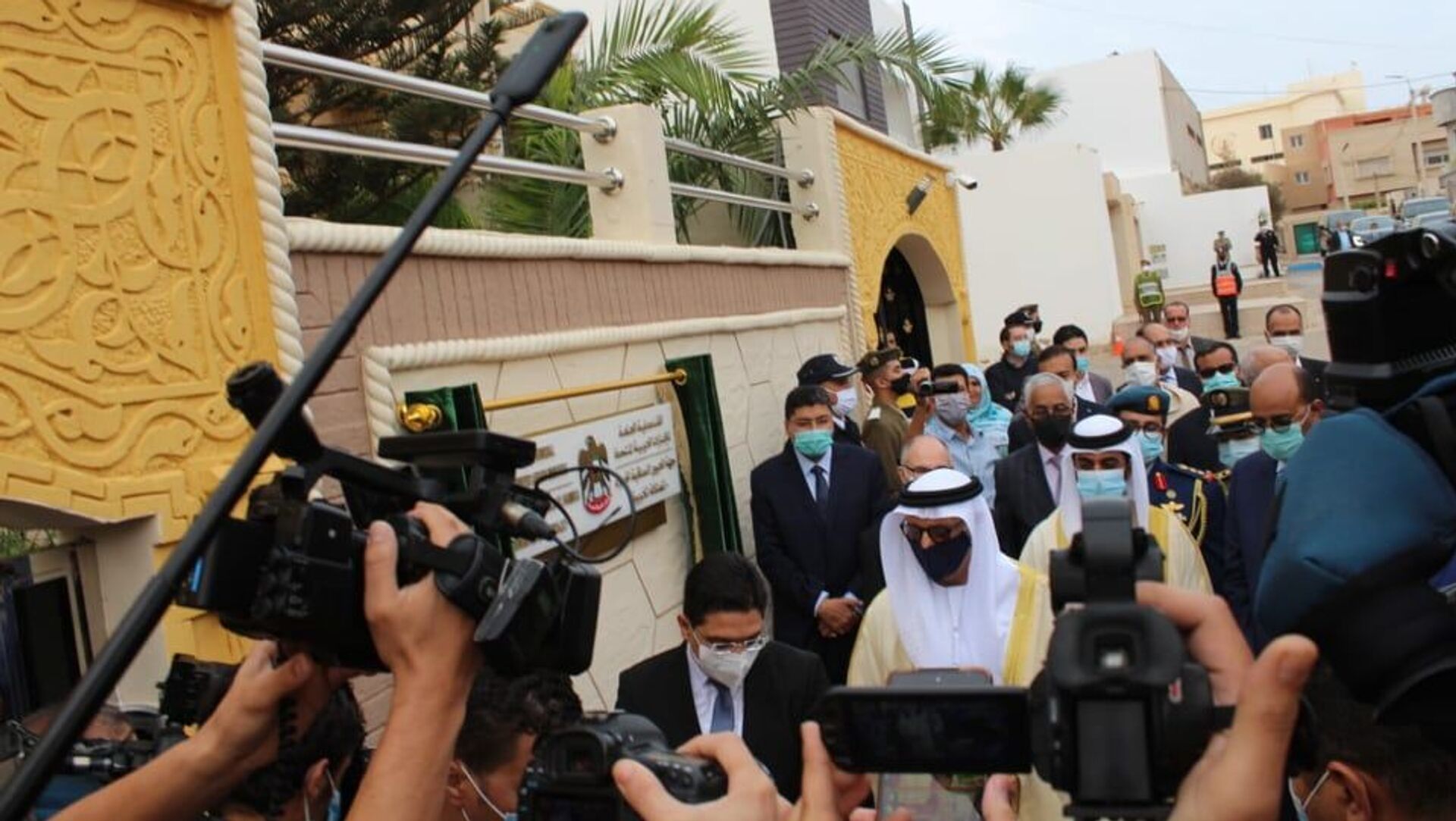 حفل افتتاح قنصلية الإمارات بمدينة العيون المغربية حفل افتتاح قنصلية الإمارات بمدينة العيون المغربية - سبوتنيك عربي, 1920, 03.04.2021