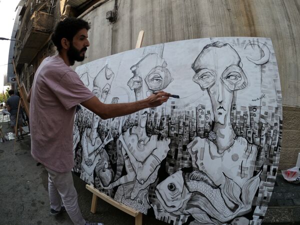 فن على الطريق.. رسامو الشوارع يعودون إلى دمشق.. فيديو - سبوتنيك عربي
