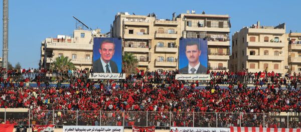 استاد ملعب الحمدانية الدولي في مدينة حلب السورية - سبوتنيك عربي