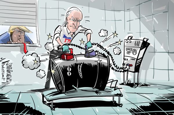 وسط غموض خارجي واحتمال فوز ترامب مجددا.. بايدن يحمل غصن الزيتون السياسي في الداخل الأمريكي - سبوتنيك عربي