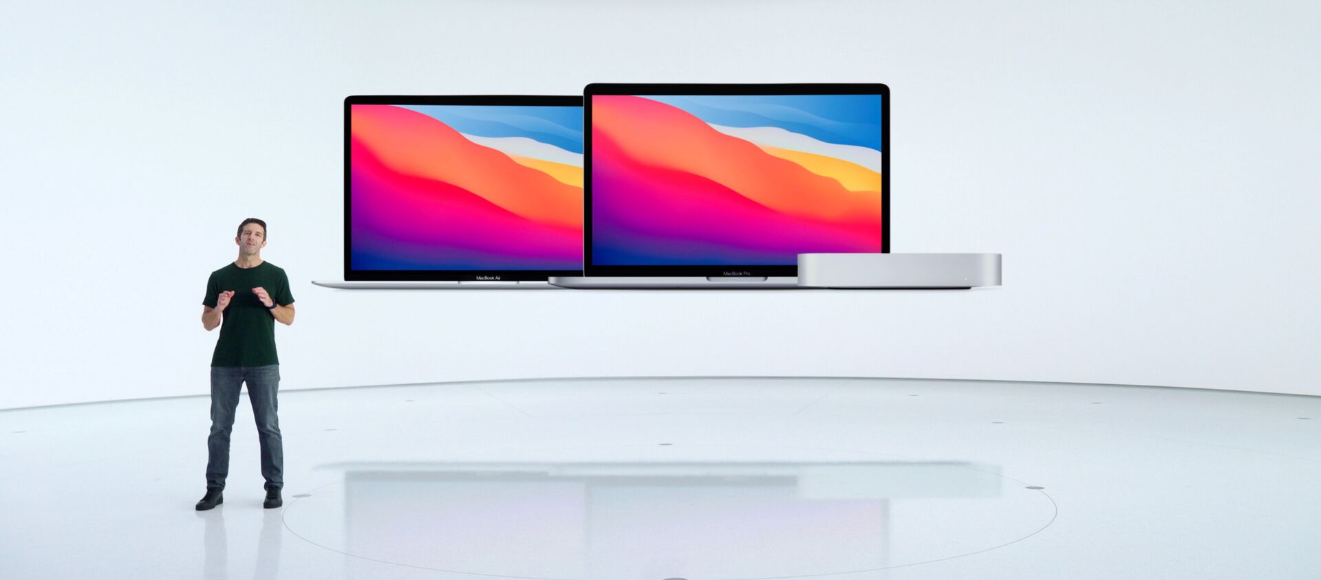 شركة آبل تقدم أجهزة حاسوب ماك الجديدة، والتي يعتقد أنها ستستخدم رقائق المعالجات التي طورتها بنفسها، كاليفورنيا، الولايات المتحدة 10 نوفمبر 2020 شركة آبل تقدم أجهزة حاسوب ماك الجديدة، والتي يعتقد أنها ستستخدم رقائق المعالجات التي طورتها بنفسها، كاليفورنيا، الولايات المتحدة 10 نوفمبر 2020 - سبوتنيك عربي, 1920, 07.03.2021