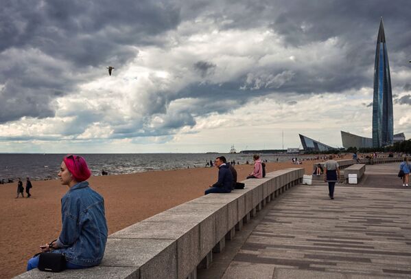  ناطحة سحاب لاختا سنتر في سان بطرسبرغ، روسيا - سبوتنيك عربي
