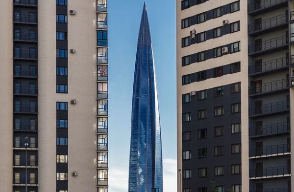  ناطحة سحاب لاختا سنتر في سان بطرسبرغ، روسيا - سبوتنيك عربي