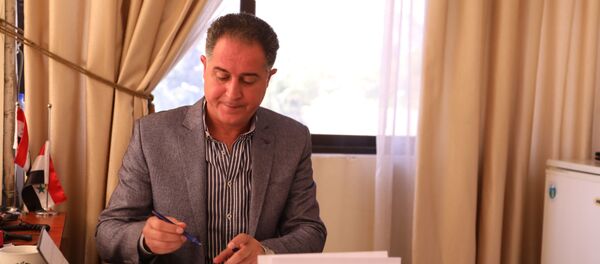 أمين سر اتحاد كرة القدم السوري إبراهيم أبا زيد  - سبوتنيك عربي