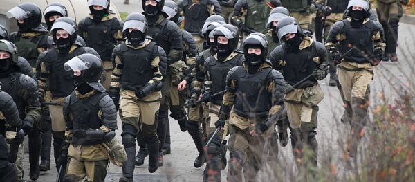 احتجاجات للمعارضة البيلاروسية (#أنا_سأخرج) في العاصمة مينسك، بيلاروسيا 15 نوفمبر 2020 - سبوتنيك عربي