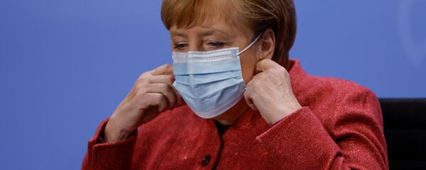 المستشارة الألمانية أنغيلا ميركل الاثنين 16 نوفمبر تشرين الثاني 2020  - سبوتنيك عربي