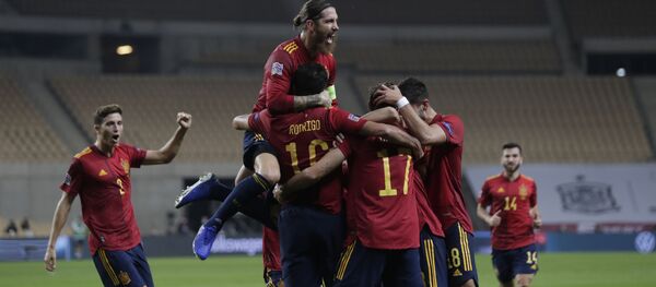 خسارة منتخب ألمانيا أمام نظيره إسبانيا بستة أهداف دون رد في دوري أمم أوروبا خسارة منتخب ألمانيا أمام نظيره إسبانيا بستة أهداف دون رد في دوري أمم أوروبا - سبوتنيك عربي