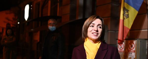 رئيسة مولدوفيا المنتخبة مايا ساندو - سبوتنيك عربي