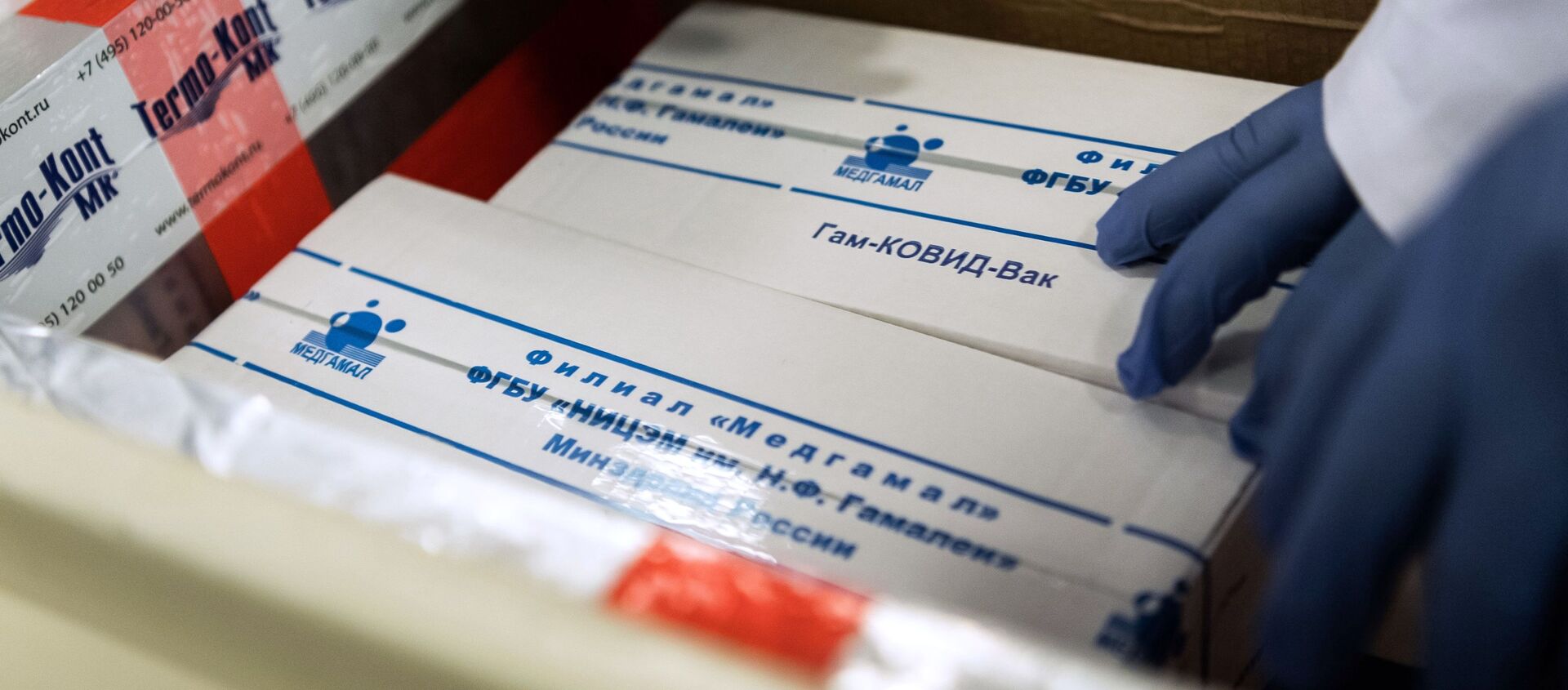 تسليم لقاح سبوتنيك V ضد فيروس كورونا  الروسي إلى المجر لإجراء التجارب السريرية 19 نوفمبر 2020 - سبوتنيك عربي, 1920, 13.02.2021