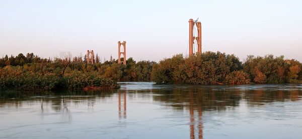 الجسر المعلق.. دمرته الحرب وما زال عالقا في ذكريات السوريين... صور وفيديو - سبوتنيك عربي